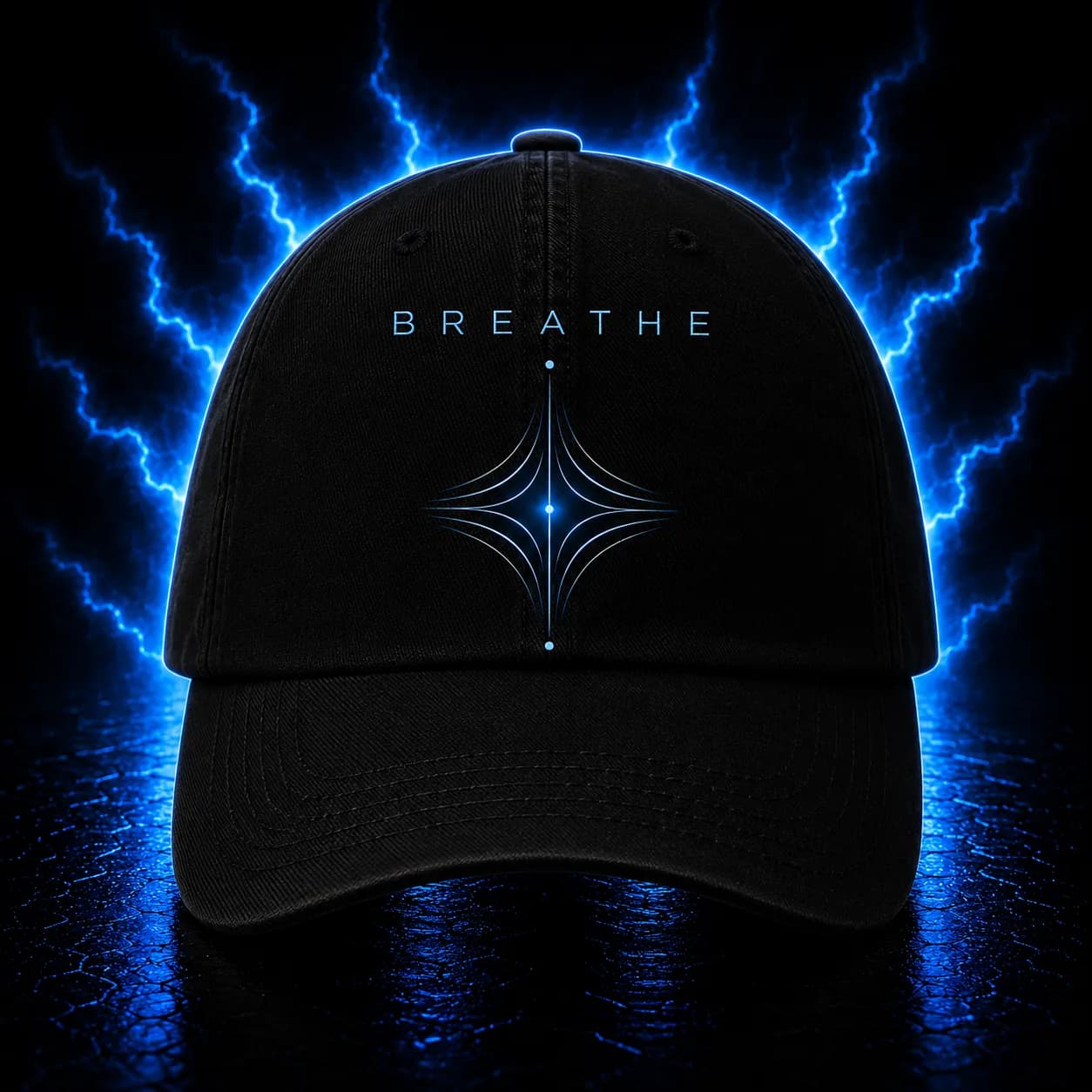 BREATHE Cap - Black