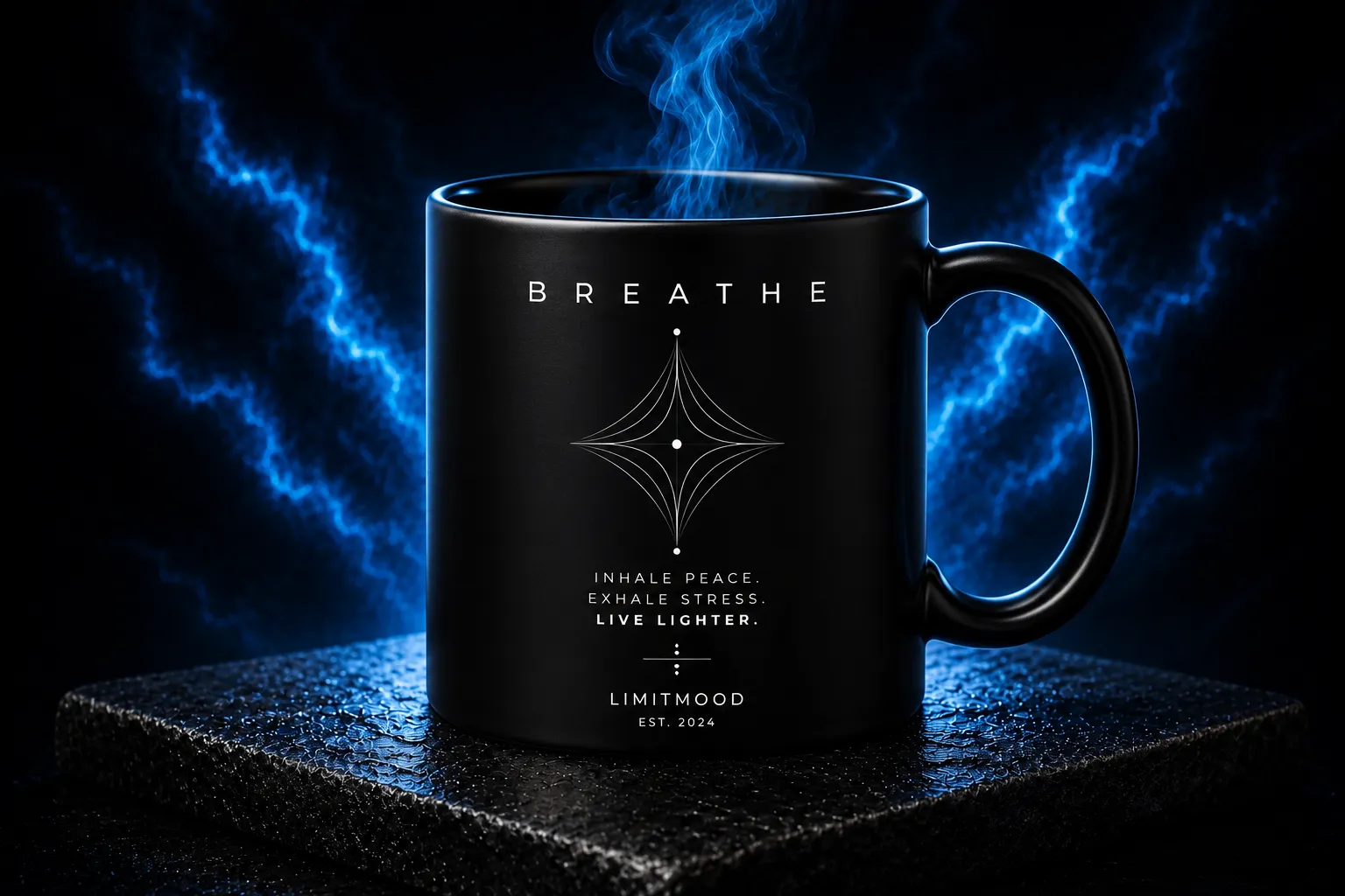 BREATHE Mug - Black