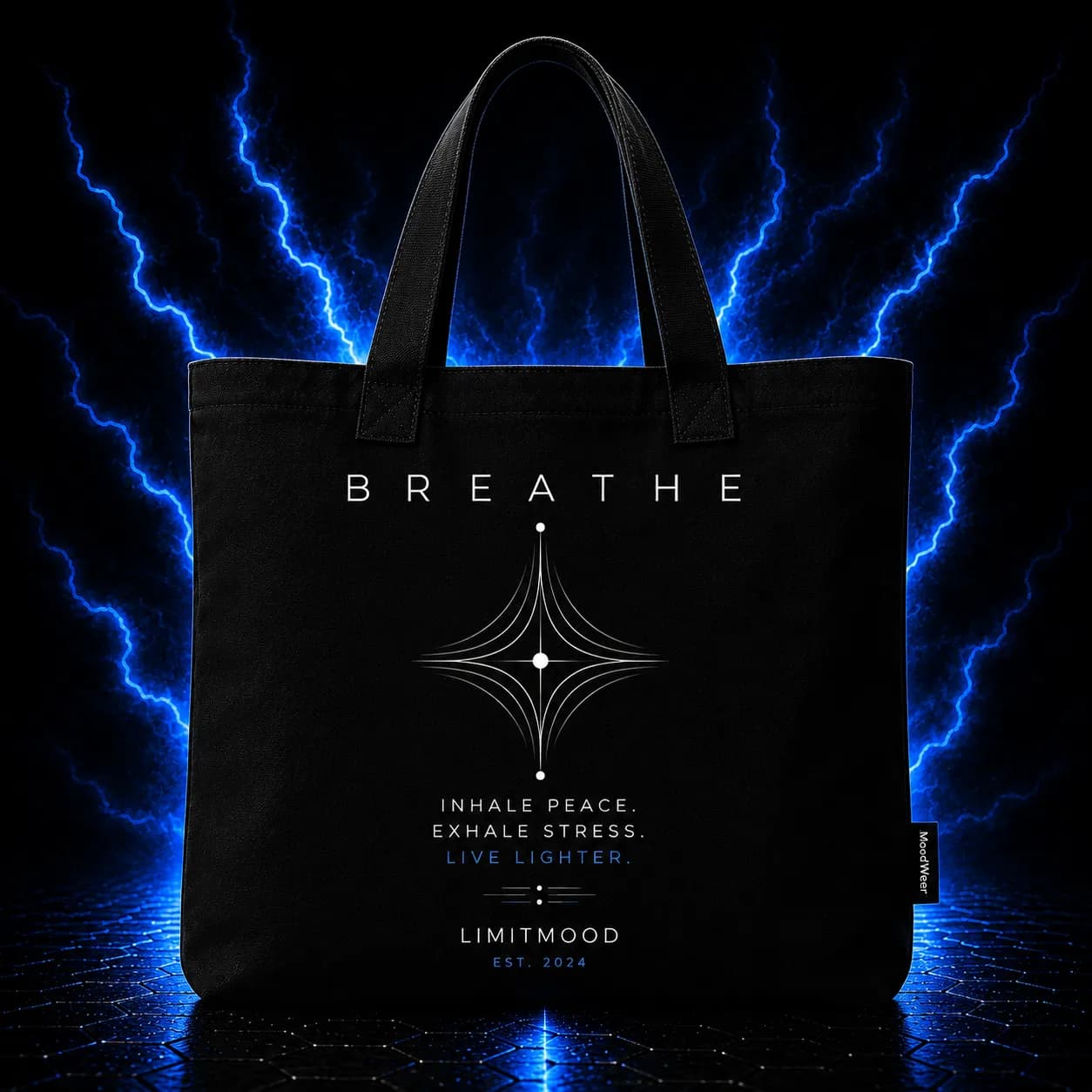 BREATHE Tote - Black