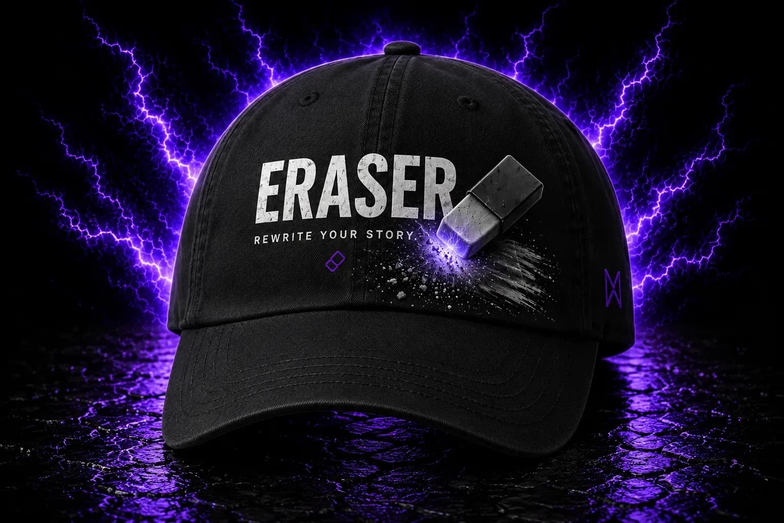 ERASER Cap - Black
