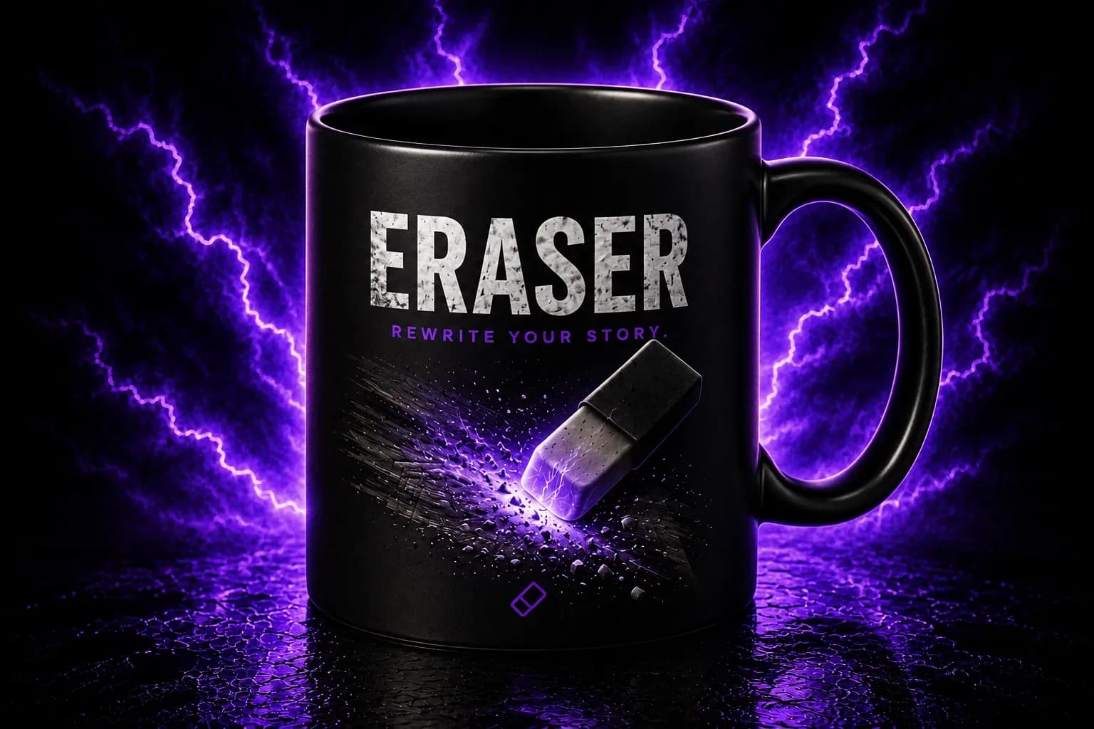 ERASER Mug - Black