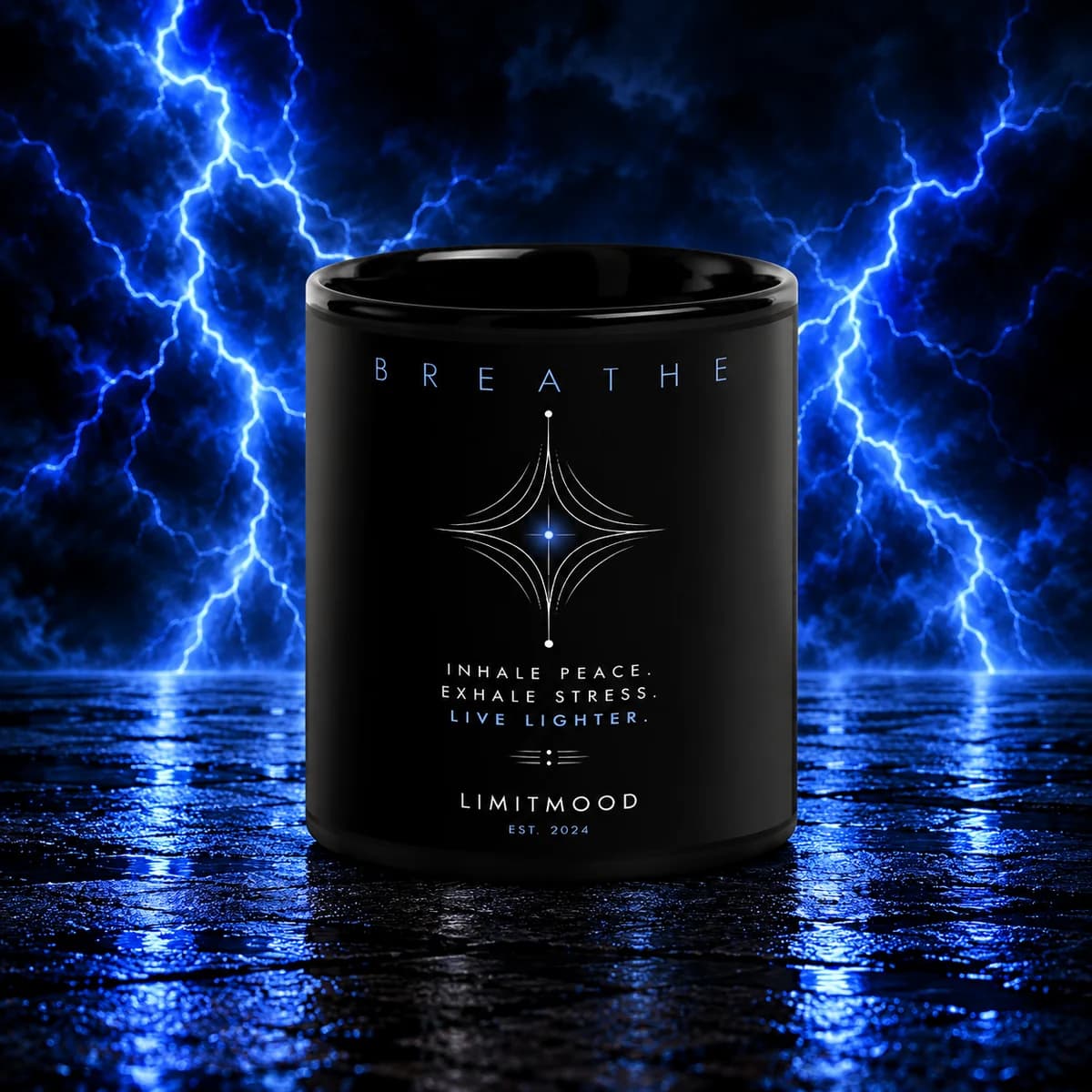 BREATHE Mug - Black