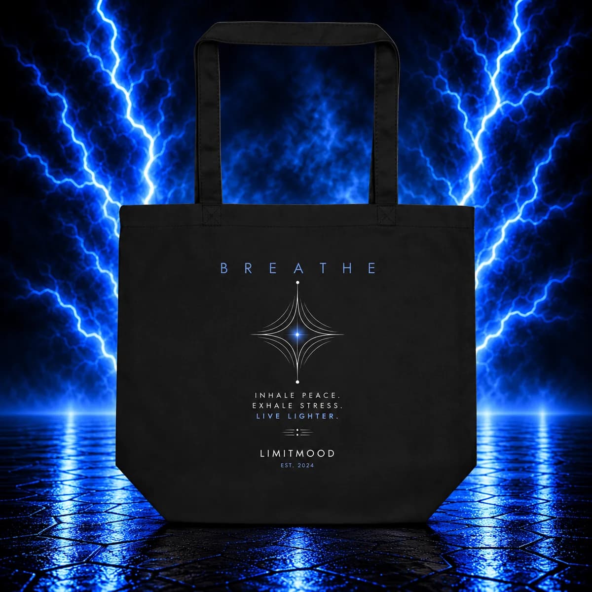 BREATHE Tote - Black