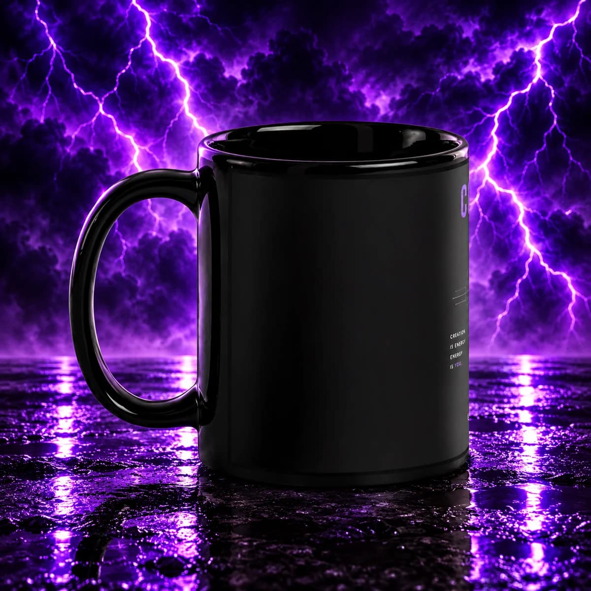 CREATE Mug - Black back