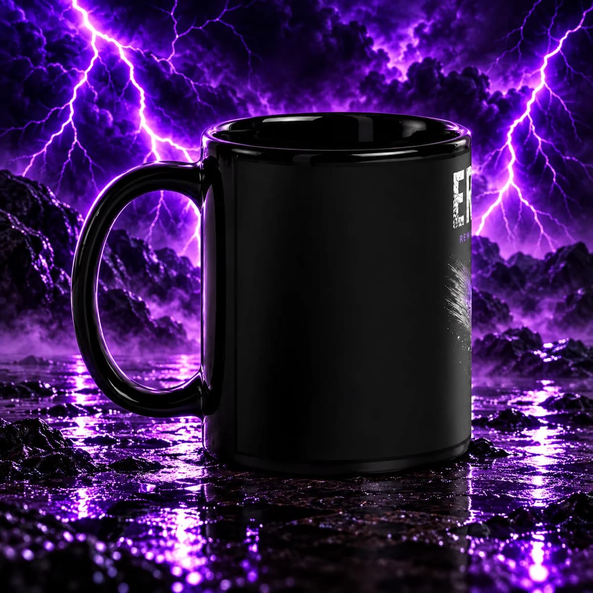 ERASER Mug - Black back