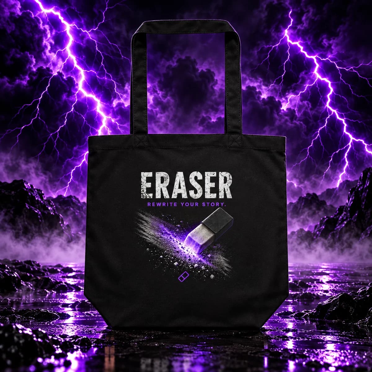 ERASER Tote - Black