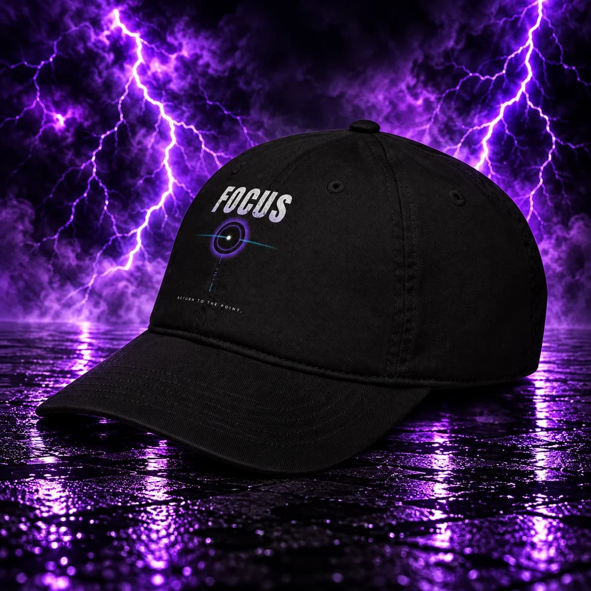 FOCUS Cap - Black back