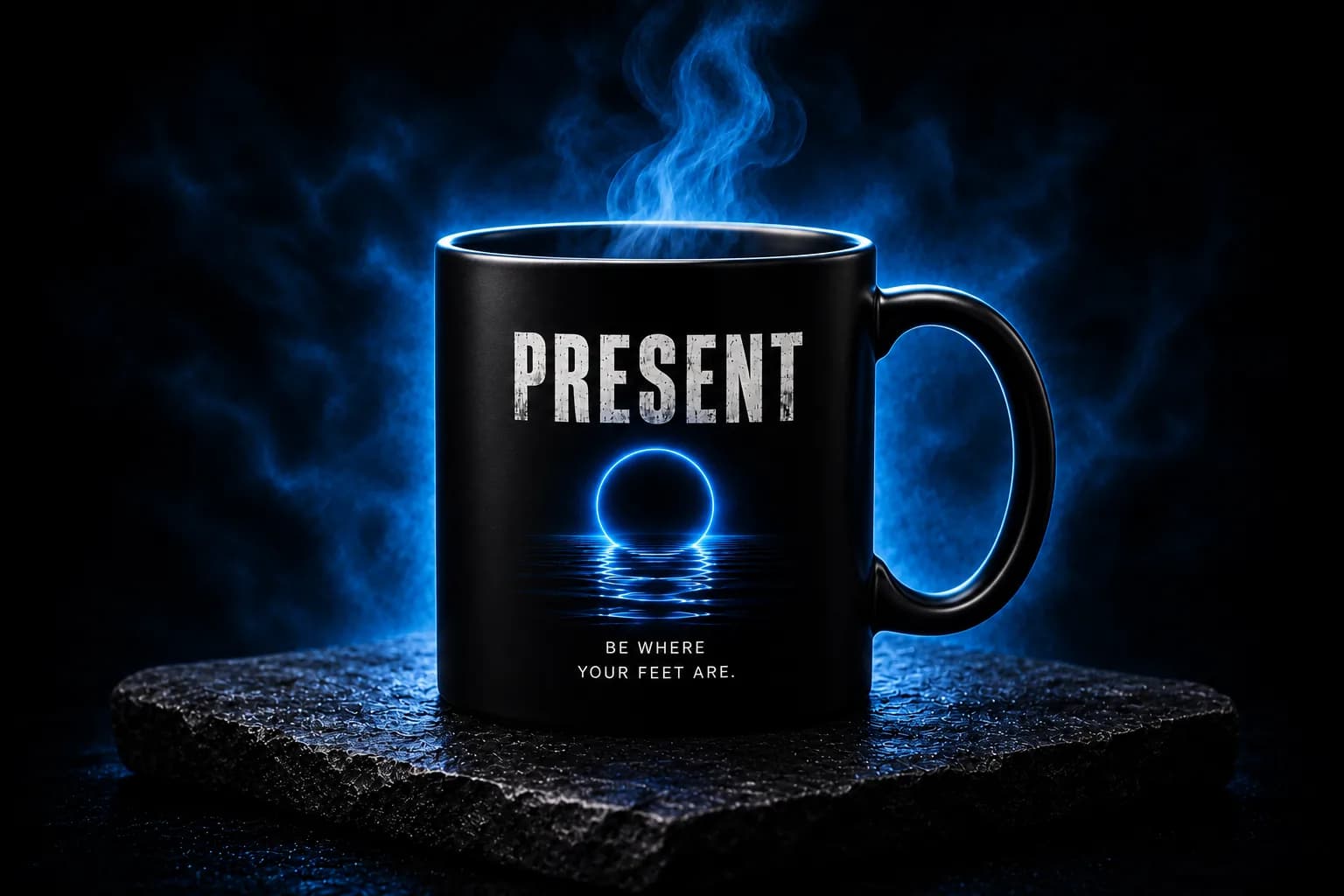PRESENT Mug - Black