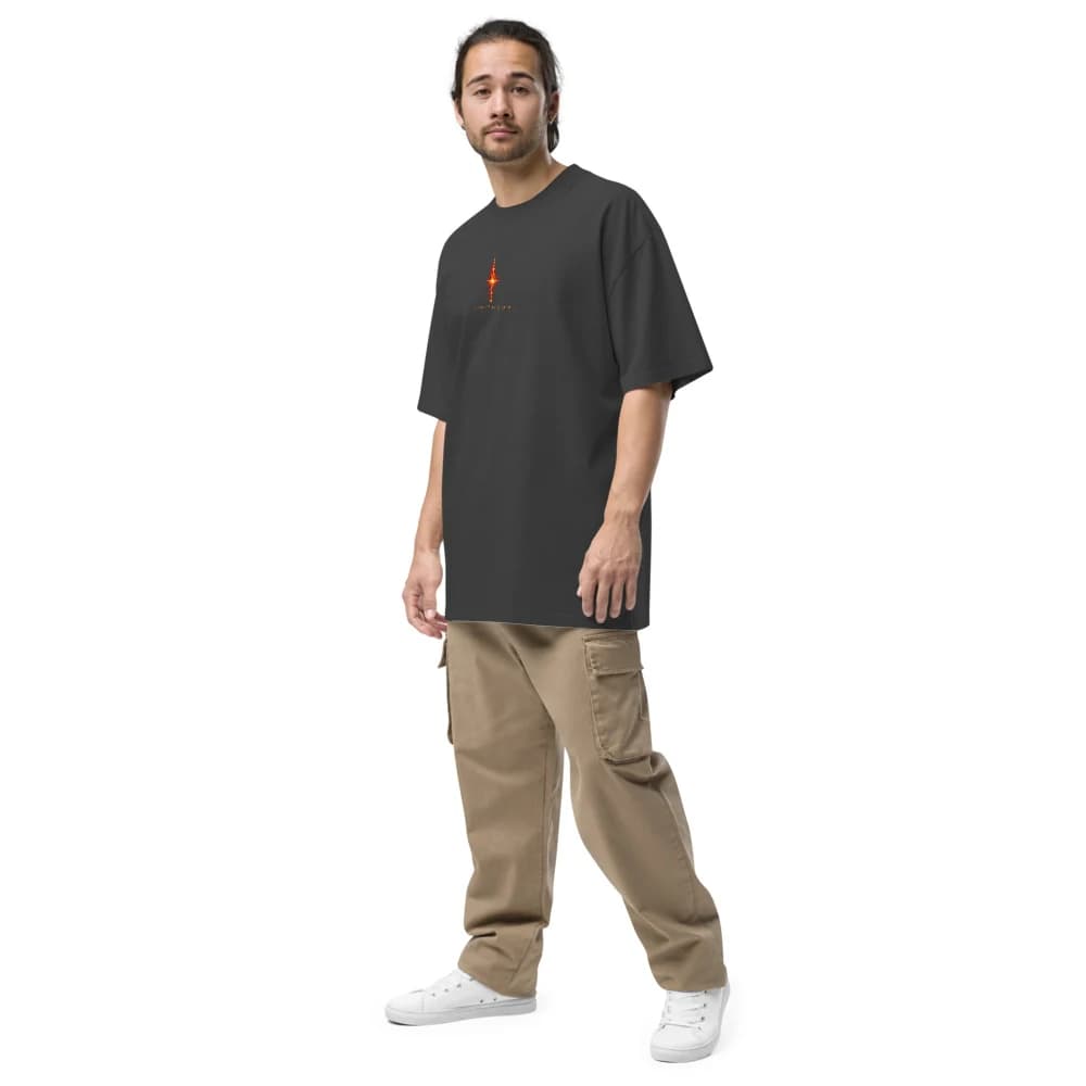EMBER Oversized Tee - Faded Black