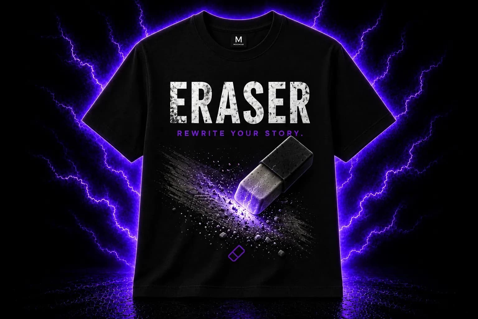 ERASER Tee - Black