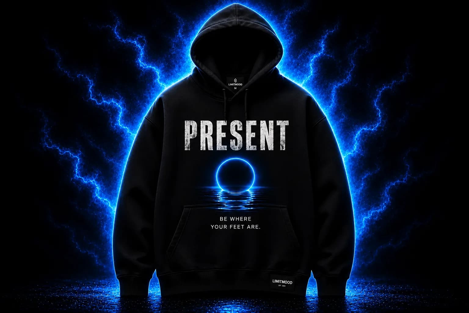 PRESENT Hoodie - Black