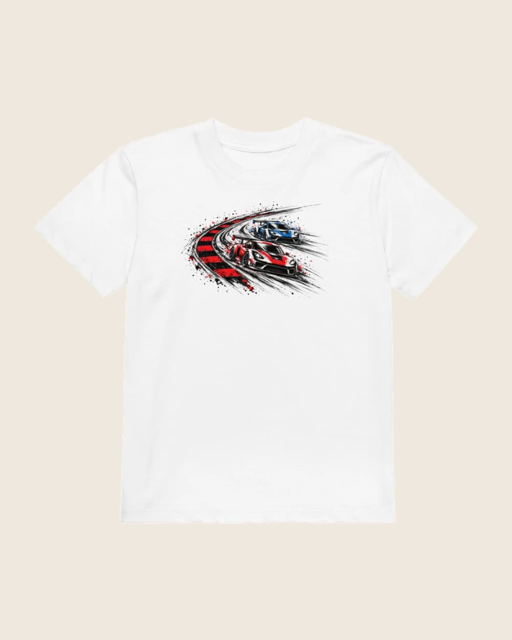 Race Tee - White