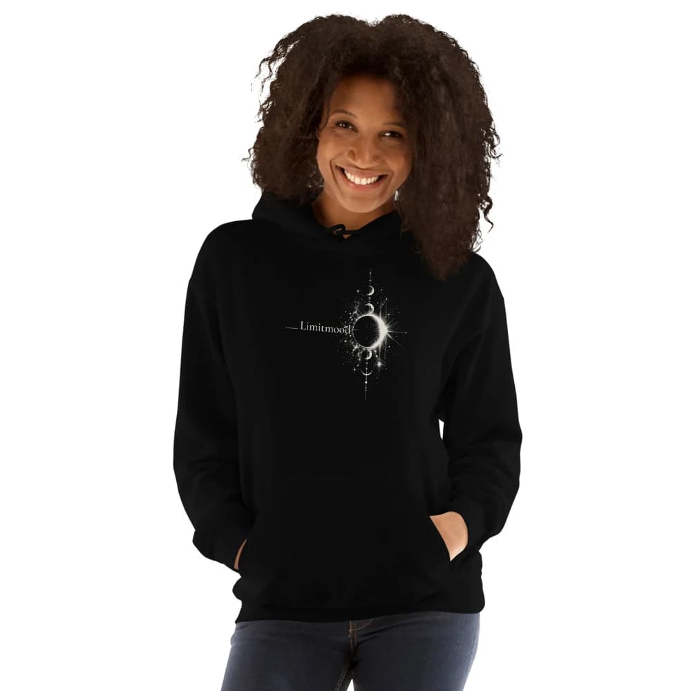 PHASES Women's Hoodie - Black